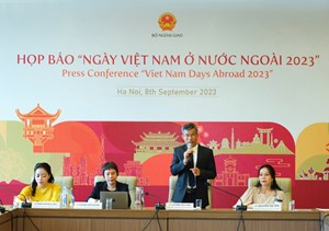 Chương trình “Ngày Việt Nam ở nước ngoài 2023” sẽ được tổ chức ở Nam Phi, Pháp, Nhật Bản