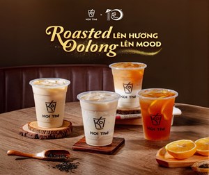 KOI Thé ra mắt Roasted Oolong Series – tinh hoa trà sữa hiện đại