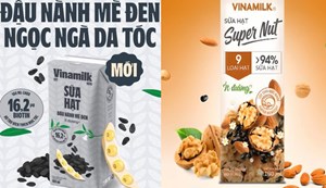 Vinamilk Super Nut: BST sữa hạt và sự góp mặt của Đậu nành mè đen