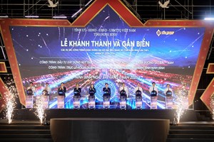 Ninh Bình khánh thành các dự án, công trình trọng điểm mừng Đại hội đại biểu Đảng bộ lần thứ Nhất