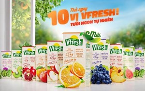 Vfresh: BST nước ép tươi cho lối sống khỏe mạnh