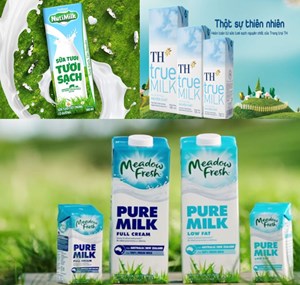 Điểm danh các thương hiệu sữa tươi gắn bó với người Việt