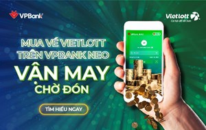 Trong gần 3 năm, có hơn 200 nghìn vé số Vietlott mua bằng tài khoản VPBank trúng giải trên 10 triệu đồng