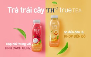 Trà trái cây TH true TEA - cặp bài trùng với tính cách GenZ