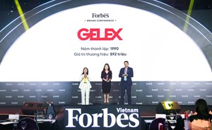 GELEX lọt Top 25 thương hiệu dẫn đầu do Forbes Việt Nam bình chọn