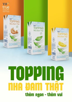 Tập đoàn TH ra mắt sản phẩm mới Sữa chua uống tiệt trùng TH true YOGURT TOPPING