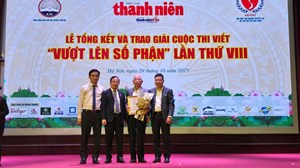 Lễ tổng kết, trao giải cuộc thi viết 'Vượt lên số phận' lần VIII