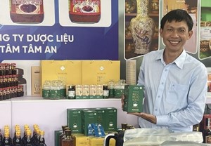 Công ty Dược liệu Tâm Tâm An mang sản phẩm OCOP 5 sao đến Hội chợ Mùa Thu 2025