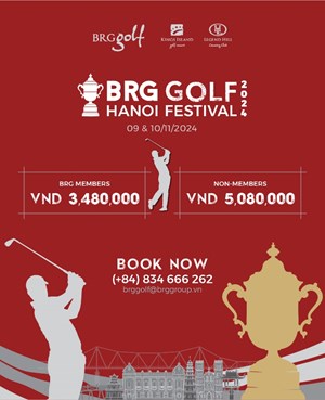 Hai tuyệt tác sân gôn đã sẵn sàng chào đón sự kiện BRG Golf Hanoi Festival 2024 