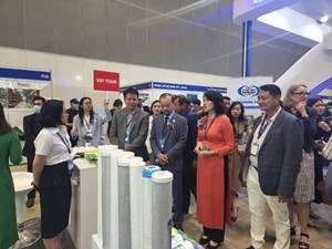 Chính thức khai mạc Triển lãm và Hội thảo quốc tế về ngành nước và môi trường Vietwater 2022