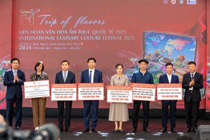 Liên hoan Văn hóa Ẩm thực Quốc tế 2025: Hành trình vị giác chung tay ủng hộ đồng bào vượt qua bão lũ