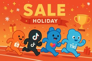 Thương mại điện tử khuấy động thị trường hàng hoá tiêu dùng cuối năm 2025