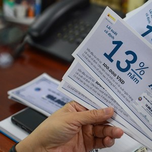 Huy động vốn qua phát hành trái phiếu tăng mạnh