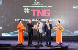 TNG Holdings Vietnam được vinh danh “Doanh nghiệp đạt chuẩn văn hóa kinh doanh Việt Nam”