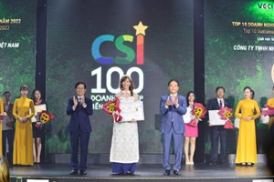 HEINEKEN Việt Nam được vinh danh TOP 2 tại Lễ trao giải CSI 2022