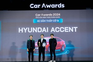 Hyundai Santa Fe và Hyundai Accent được vinh danh tại Car Award 2024 của VnExpress