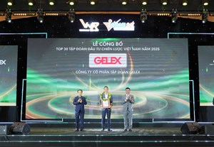 GELEX nổi bật tại bảng xếp hạng ALPHA30 Top 30 Tập đoàn Đầu tư Chiến lược Việt Nam năm 2025