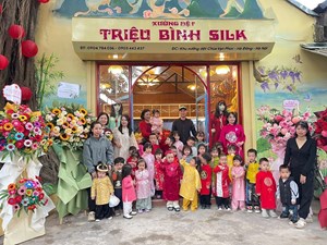 Hành trình gìn giữ nghề dệt lụa truyền thống của Xưởng dệt Triệu Bình SILK