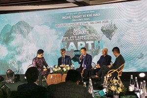 Chung tay bảo vệ môi trường qua chương trình Nghệ thuật vì khí hậu Hạ Long 2025