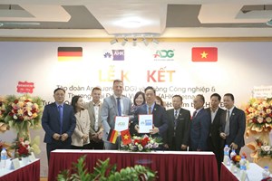 Tập đoàn An Dương ký kết với Phòng Công nghiệp và Thương mại Đức mở rộng triển khai dự án VGH