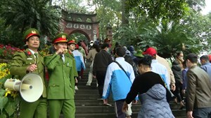 Phú Thọ: Bảo đảm tuyệt đối an toàn phục vụ du khách về Giỗ Tổ