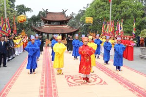 Linh thiêng Lễ dâng hương giỗ Quốc Tổ Lạc Long Quân và Tổ Mẫu Âu Cơ