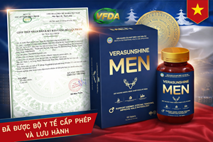 Verasunshine Men: Lựa chọn mới cho nam giới giữ phong độ
