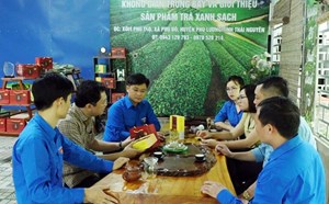 Thái Nguyên: Bí thư huyện ủy Phú Lương thăm và làm việc tại hợp tác xã trà an toàn Phú Đô