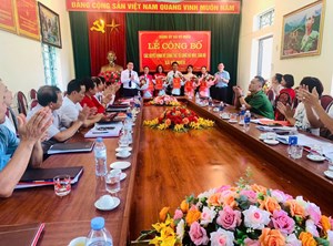 Phú Thọ: Xã Võ Miếu kiện toàn tổ chức bộ máy, hướng tới phát triển nhanh và bền vững