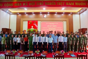 Phú Thọ: Xã Văn Miếu kỷ niệm 80 năm Ngày truyền thống Công an nhân dân