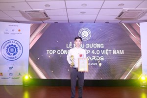 HTX trà an toàn Phú Đô được vinh danh TOP công nghiệp 4.0 Việt Nam - Industrie 4.0 Awards lần thứ 3 năm 2024