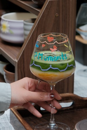 Vẽ ly matcha: Khi giới trẻ biến thức uống thành nghệ thuật