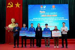 Tuổi trẻ Hà Tĩnh hành động thiết thực chào mừng Đại hội XIV của Đảng