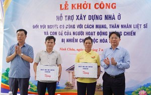 Quảng Trị đồng loạt khởi công xây dựng nhà ở cho người có công