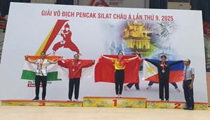 Việt Nam giành ngôi Nhất toàn đoàn tại Giải Vô địch Pencak Silat châu Á 2025