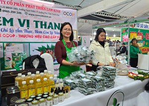 Gần 300 gian hàng nông sản, thực phẩm an toàn được trưng bày ở Thanh Hóa