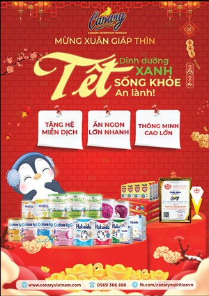 Công ty CP dược phẩm Canary Nutrition Việt Nam -  "Vì sức khỏe gia đình Việt"