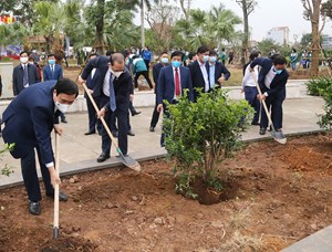 Phú Thọ: Phát động "Tết trồng cây đời đời nhớ ơn Bác Hồ" Xuân Tân Sửu 2021