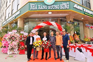 Tưng bừng khai trương Nhà hàng Hương Rừng - Nét  ẩm thực Tây Bắc giữa lòng Thủ đô