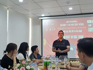 Bốc thăm, chia bảng giải Pickleball ngành Y Hà Nội mở rộng 2026 tranh cúp Tiếp thị và Gia đình