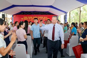 Tổng Bí thư, Chủ tịch nước Tô Lâm gặp gỡ công nhân TP.HCM: Khẳng định vai trò nòng cốt của giai cấp công nhân