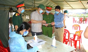 Thái Nguyên: Kích hoạt 28 chốt kiểm soát liên ngành phòng, chống dịch COVID-19