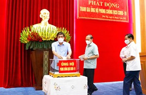 Phú Thọ: Phát huy lời kêu gọi “Toàn dân đoàn kết, ra sức phòng, chống dịch COVID-19”