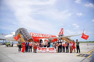 Thai AirAsia khai trương đường bay thẳng Hải Phòng – Bangkok: Tăng cường kết nối, mở rộng hợp tác ASEAN