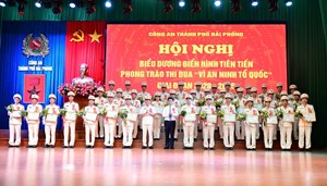 Hải Phòng: Lan tỏa tinh thần thi đua “Vì An ninh Tổ quốc”
