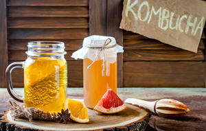 Lợi ích sức khỏe của trà lên men Kombucha