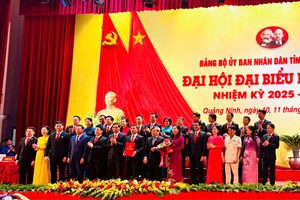  Đại hội đại biểu Đảng bộ UBND tỉnh Quảng Ninh lần thứ I: Đoàn kết – Dân chủ – Kỷ cương – Đột phá – Phát triển