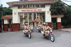 Vĩnh Phúc: Triển khai “Tháng cao điểm an toàn giao thông cho học sinh đến trường"