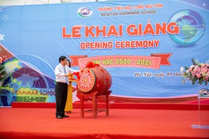 Trường Tiểu học I-sắc Niu-tơn (Hà Nội): Long trọng tổ chức Lễ khai giảng năm học mới 2020 - 2021