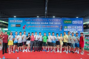 Giải Pickleball Tết Doanh nhân Trẻ 2025: Sân chơi thể thao – kết nối – gắn kết doanh nhân